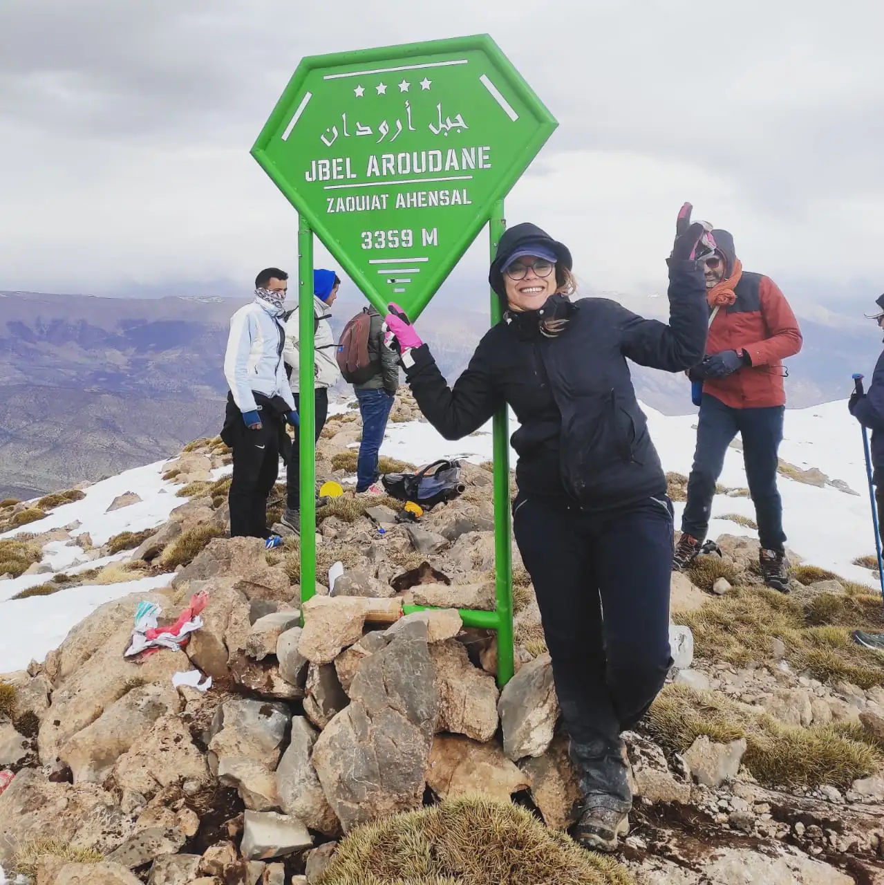 Jbel Aroudane 3359 M