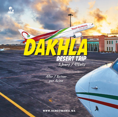 DAKHLA PAR AVION A/R