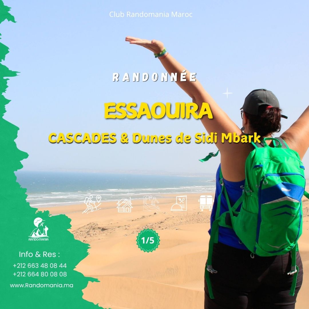 CASCADES & Dunes de Sidi Mbark ☀ ESSAOUIRA
