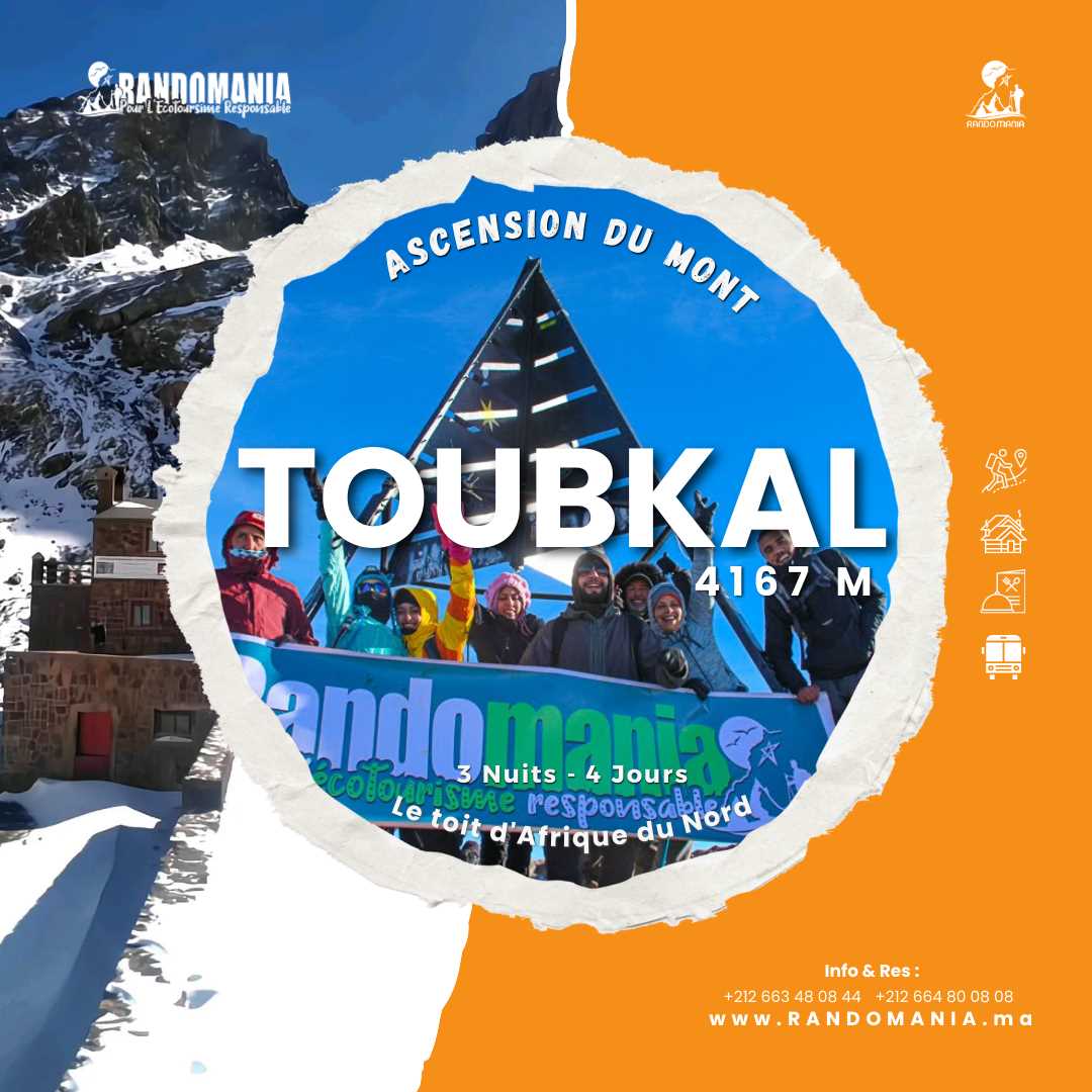 Ascension du Mont TOUBKAL  (4167M)